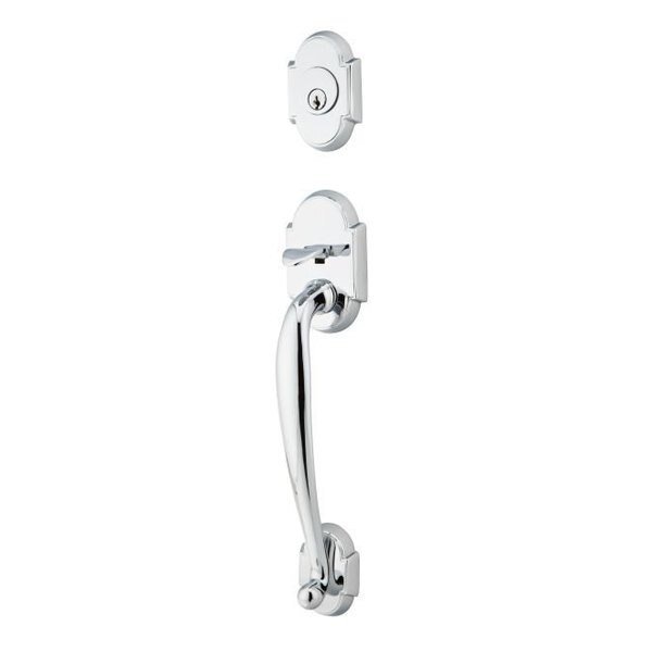 Bright Chrome Handleset, 4302HTUS26, Emtek, Mfr#: 4302HTUS26